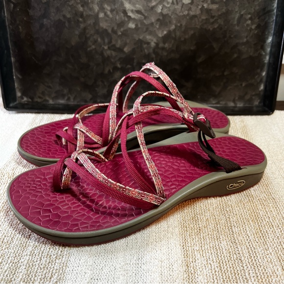 chaco backless sandals